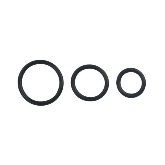 Набор эрекционных колец COCK AND BALL RINGS sexstyle | Зображення 1