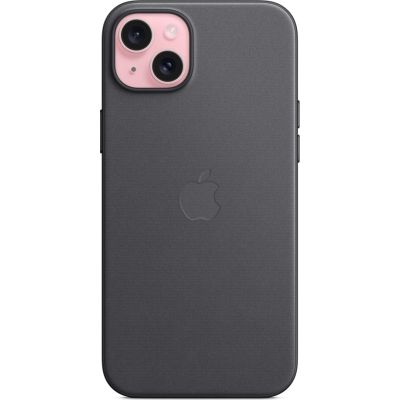 Чехол для мобильного телефона Apple iPhone 15 Plus FineWoven Case with MagSafe Black (MT423ZM/A) | Зображення 1