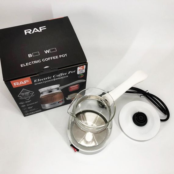 Электрическая турка для настоящего вкуса кофе RAF, Электротурка с автоотключением при закипании YG-62 | Зображення 3