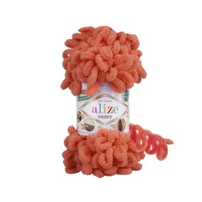 Пряжа Alize Puffy 619 алізе пуффі плюшева