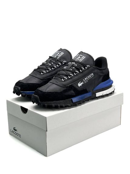 Мужские кроссовки  Lacoste Elite Active PRM Black Navy (топ качество) A4395 | Зображення 3