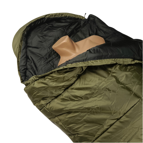 Спальний мішок Kiborg Alaska Duspo олива -20С 85*210 | Зображення 5