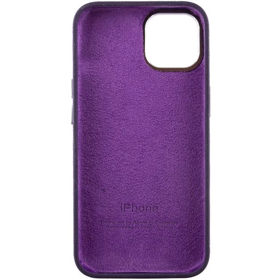 Чохол Silicone Case Metal Buttons (AA) для Apple iPhone 12 Pro Max (6.7") Силікон, Фіолетовий/Elderberry | Зображення 3