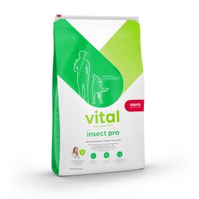Корм MERA MVH Insect Pro сухой с белком насекомых для собак с пищевой аллергией 600 гр