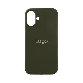 Чохол Silicone Case Full Size (AA) для iPhone 16 Plus Колір 71.Cyprus Green