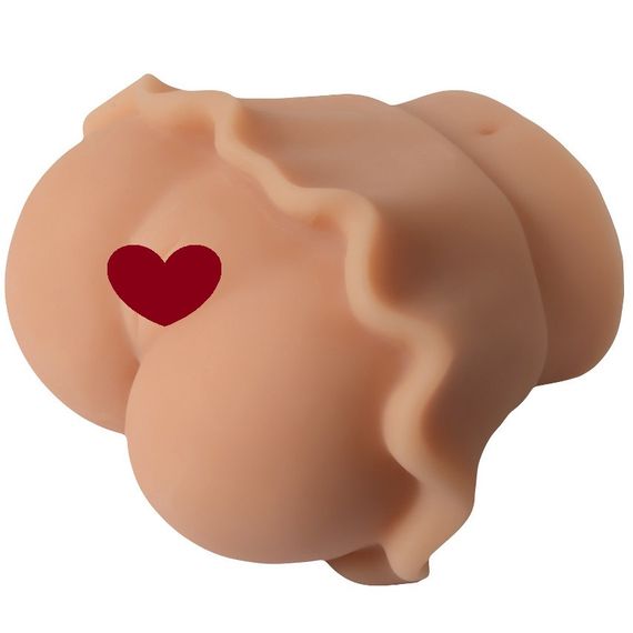 Мастурбатор  Вагина-Анус Skirt телесный без вибрации с имитацией юбки sexstyle