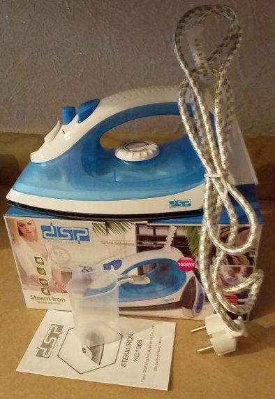 Парова праска з керамічною підошвою XPRO KD-1066 1600 Вт (41003-KD-1066_317) | Зображення 3