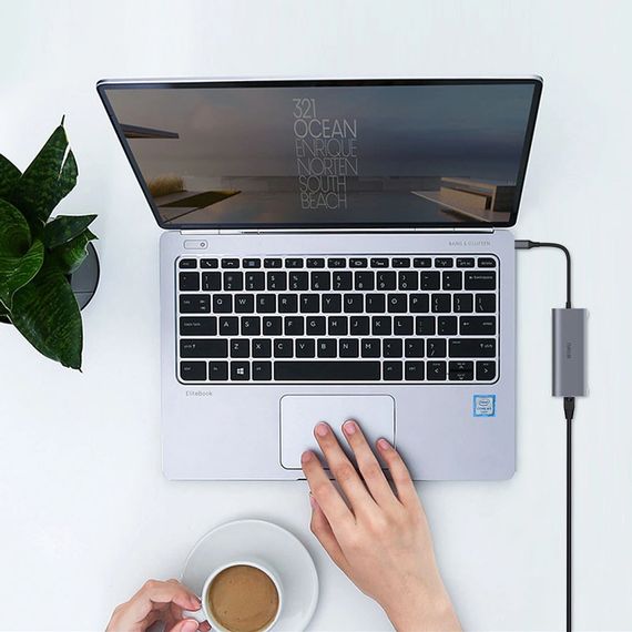 Перехідник HUB WIWU Alpha 831HRT Grey | Зображення 1