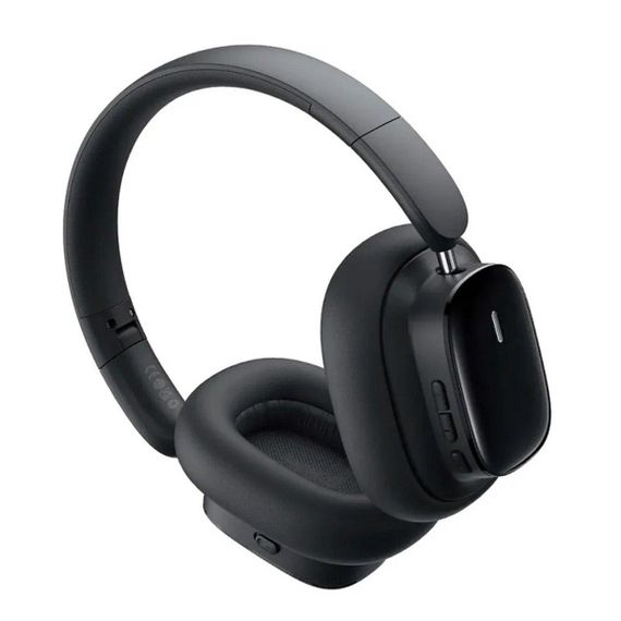 Беспроводные наушники Baseus Bowie H1i Noise-Cancellation Wireless Headphones Cluster Black | Зображення 1