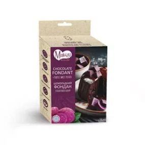 Ласощі для собак від 3-х місяців Mavsy freeze dried CHOCOLATE FONDANT WITH PURPLE SWEET POTATO шоколадний фондан з фіолетовим бата