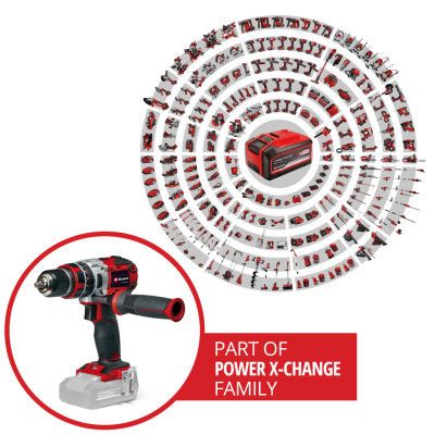 Шуруповерт Einhell TP-CD 18/80 Li-i BL - Solo, PXC 18В, 80Нм (без АКБ и ЗУ) (4514305) | Зображення 8