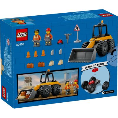Конструктор LEGO City Жовтий будівельний автонавантажувач (60450) | Зображення 4