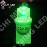 Світлодіодна Автолампа T10 CONCAVE -1LED Ø08mm синього кольору світіння | Зображення 6
