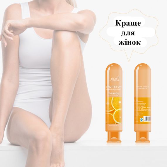 Лубрикант на водній основі зі смаком персика 80 ml | Зображення 4