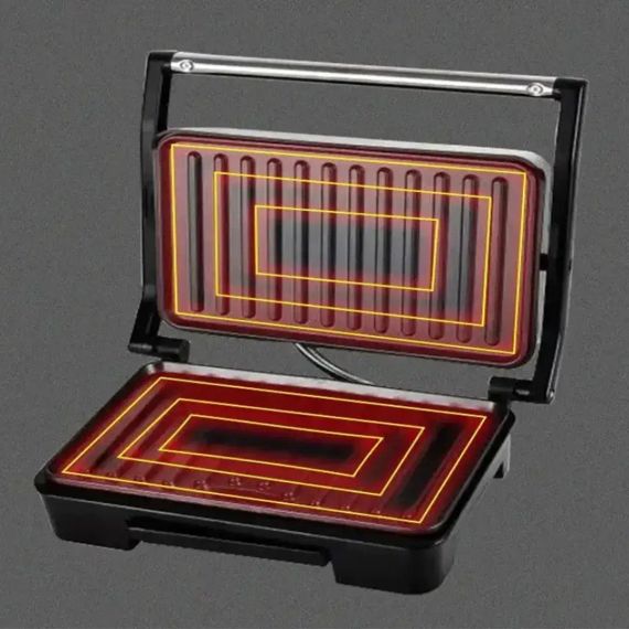 Електричний контактний гриль MS 240 для кухні 1000 Вт | Зображення 4