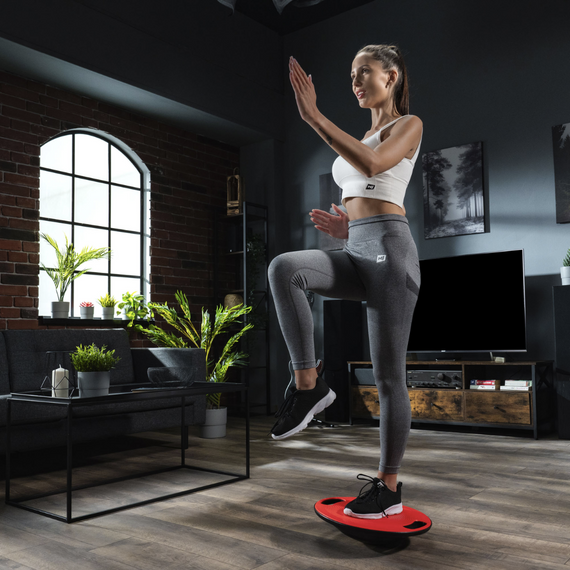 Диск балансувальний Hop-Sport 40см червоний | Зображення 5