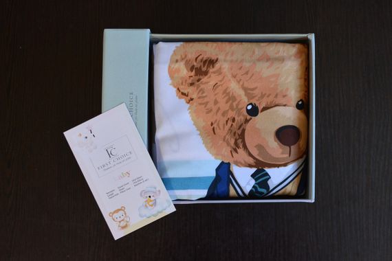 Комплект постельного белья для новорожденных First Choice Baby Digital Satin 100х150 см. Monty | Зображення 2
