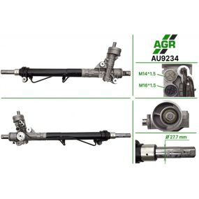 Рулевая рейка с ГУР новая AUDI A4 (8E2, B6) 00-04