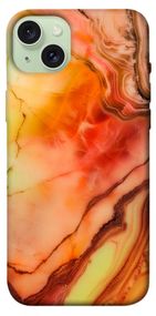 Чохол з картинкою Червоний корал мармур для Apple iPhone 15 Plus (6.7")