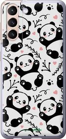 Чохол на Samsung Galaxy S21 Панди "4318u-2114-2448"