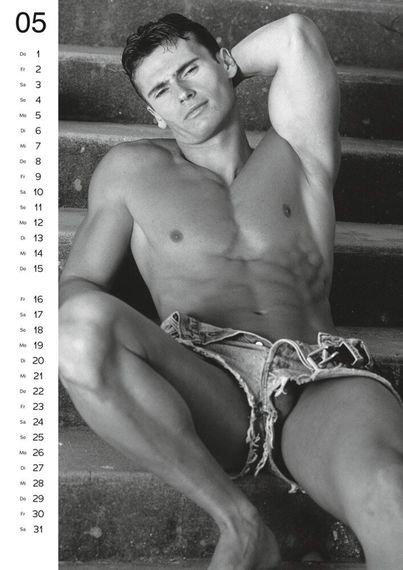 Календар з чоловіками PIN-UP Calendar Soft Men, 2025 | Зображення 1