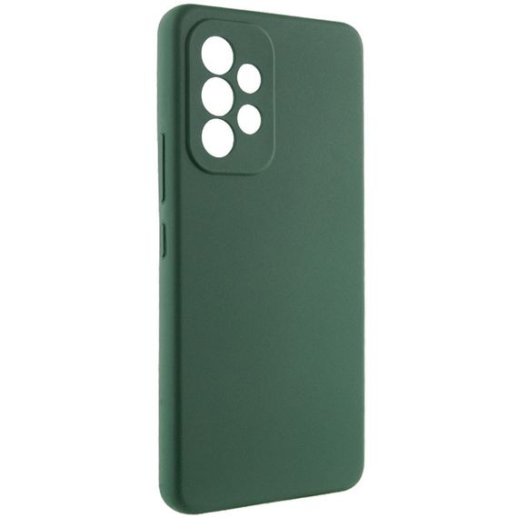 Чехол Silicone Cover Lakshmi Full Camera (AAA) для Samsung Galaxy A53 5G Зеленый / Cyprus Green | Зображення 1