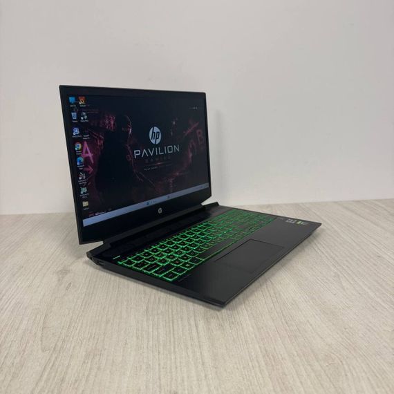 Игровой ноутбук Б-класс HP Pavilion Gaming 15-ec2000ua / 15.6" (1920x1080) IPS / AMD Ryzen 5 5600H (6 (12) ядер по 3.3 - 4.2 GHz) / 8 GB DDR4 / 512 GB SSD / nVidia GeForce RTX 3050 Ti, 4 GB GDDR6, 128-bit / WebCam б/у | Зображення 4