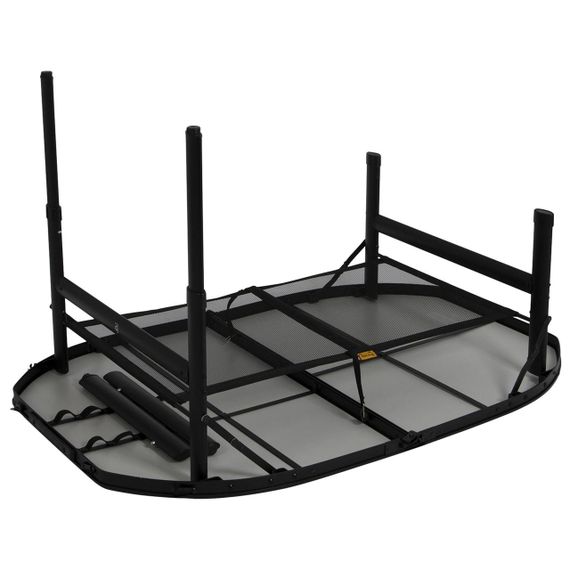 Стіл Bo-Camp Northgate Oval 120x80 cm Black/Grey (1404187) | Зображення 2