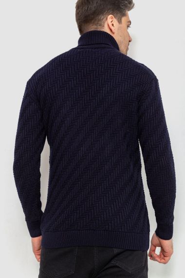 Гольф чоловічий, колір темно-синій, 161R696 | Зображення 3
