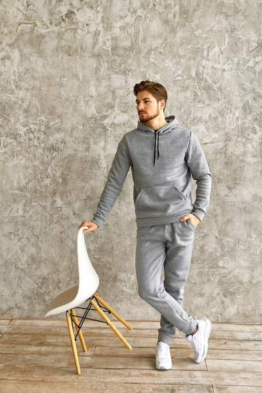 Костюм БЛ зима сірий XL S