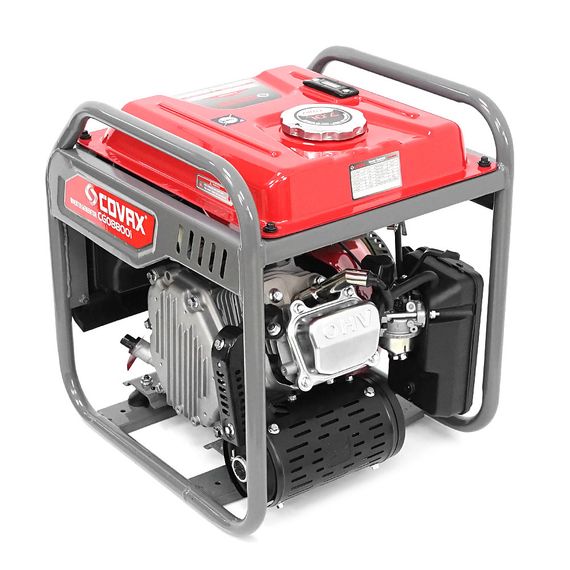 Генератор інверторний бензин COVAX CGO8800i, 6.0kW, однофазний 220V, 50Hz, electrik starter, 4-stroke, бак 7L, 440х385х465mm, 37kg | Зображення 1