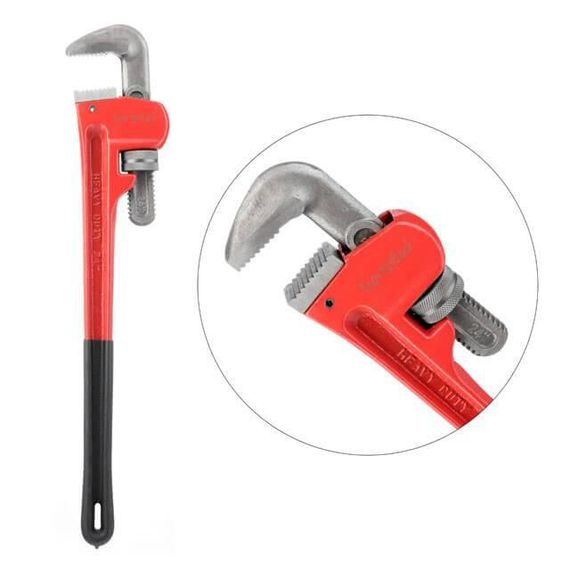 Ключ трубний 600мм тип "Stillson". INTERTOOL HT-0185 | Зображення 1