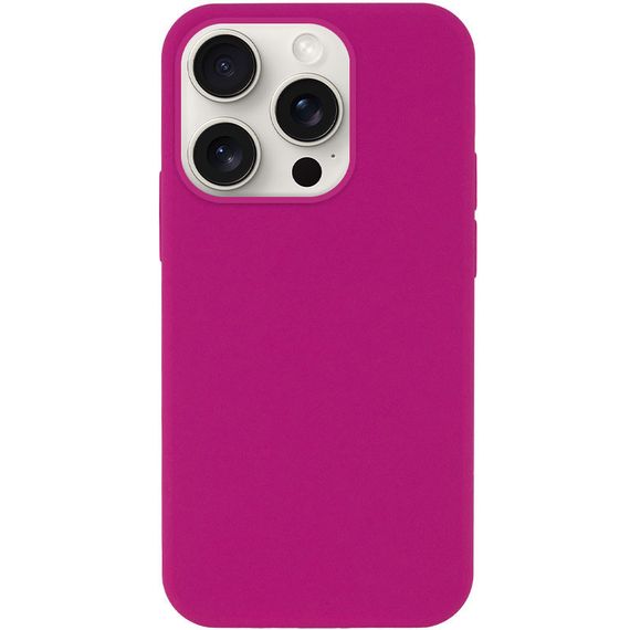 Чехол Silicone Case Full Protective (AA) NO LOGO для Apple iPhone 16 Pro Max (6.9") Малиновый / Dragon Fruit
