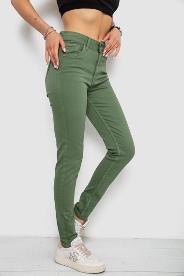 Джинси жіночі Slim Fit, колір зелений, 182R1489S19 | Зображення 2