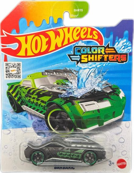 Hot Wheels Color Shifters Barbaric Машинка Хот Вілс, що змінює колір | Зображення 1