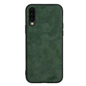 Чохол бампер Alcantara для Samsung Galaxy A30s / A50 / A50s колір Зелений