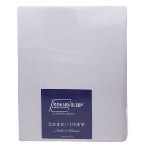 Наматрасник SoundSleep Steep водонепроницаемый с резинками по углам 90х200 см 110 г белый (2800004622110)