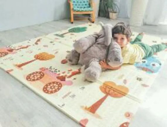 Дитячий розвиваючий двосторонній термо килимок 180*150 | Зображення 4