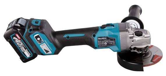 Шліфмашина кутова акумуляторна Makita GA023GZ (125 мм, 3000-8500 об/хв, BL, AFT, AWS, XGT, без акумуляторів та зарядного пристрою) | Зображення 3