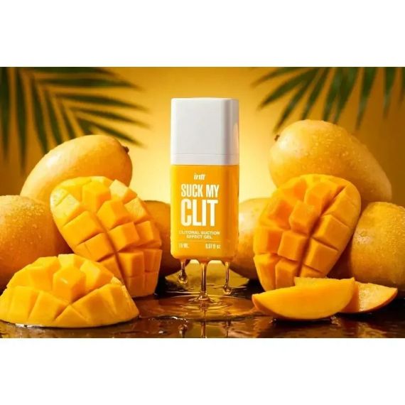 Гель для кліторальної стимуляції Intt Suck My Clit Wild Tropical Mango, 15 мл Sex Aura | Зображення 1