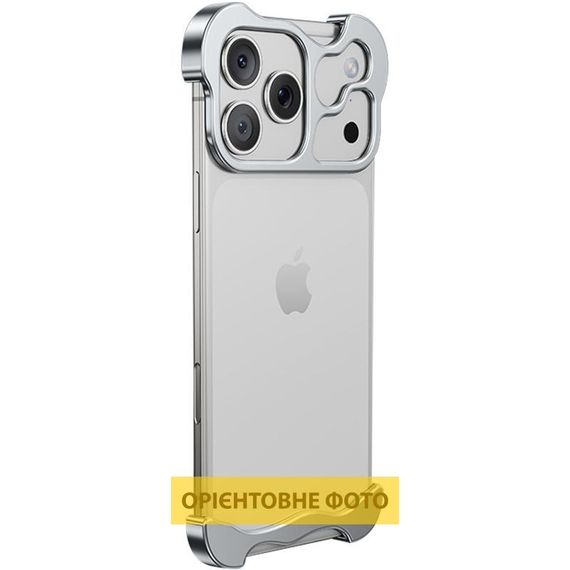 Чохол Minimalist Metal Bumper для Apple iPhone 17 Air (6.5") Silver