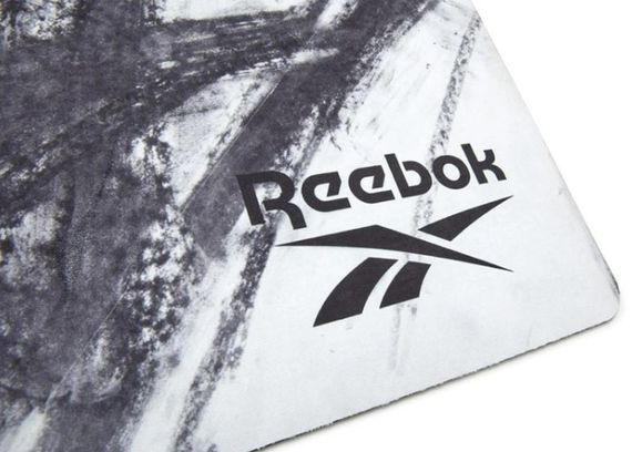 Килимок для йоги Reebok Natural Rubber Yoga Mat білий, сірий, мрамор Уні 183 х 61 х 0,32 см RAYG-11080OM | Зображення 1
