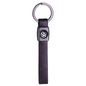Брелок шкіряний довгий  VOLKSWAGEN