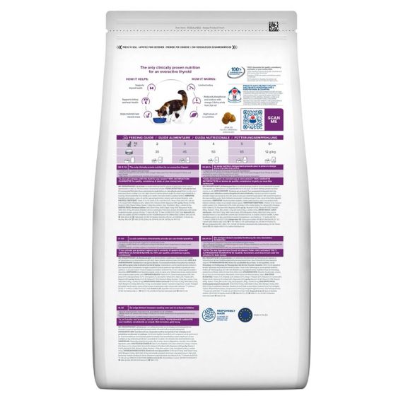 Сухой корм для котов с заболеваниями щитовидной железы Hill's Prescription Diet Feline Y/D, 1.5 кг | Зображення 1