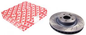 Диск тормозной передний Mercedes Benz E-class W211 02-08 37725