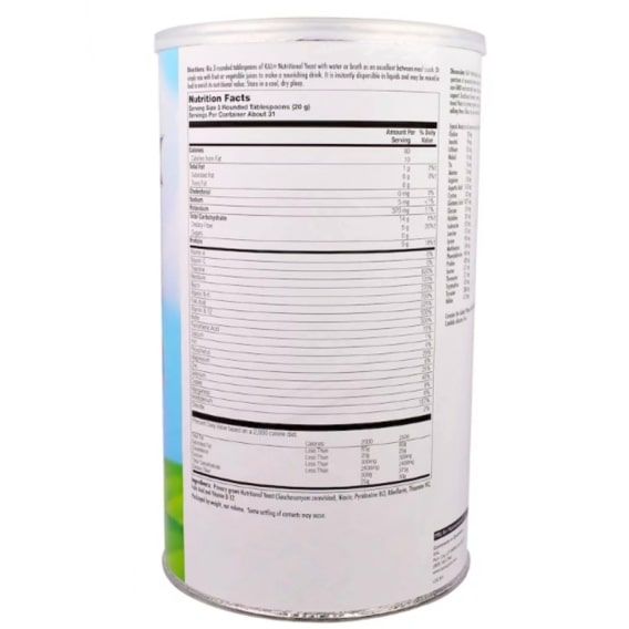 Пивні дріжджі KAL Nutritional Yeast Flakes, 12 oz 340 g /17 servings/ Unsweetened CAL-38000 | Зображення 1