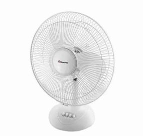 Вентилятор настільний DOMOTEC MS-1626 White з автоповоротом 3 режими 40 Вт