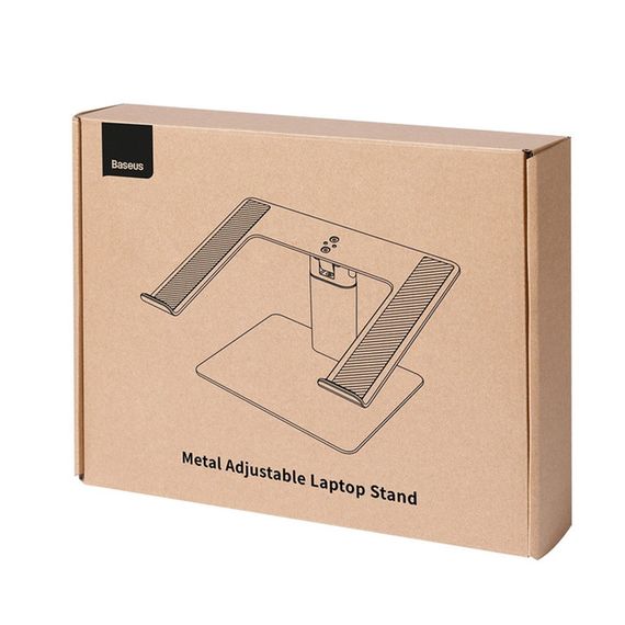 Подставка для ноутбука Baseus Adjustable (LUJS000012) Silver | Зображення 7