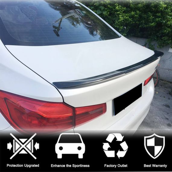 Спойлер PSM-Style V2 (для G30/F90, Карбон) для BMW 5 серія G30/31 2017-2023 рр | Зображення 1