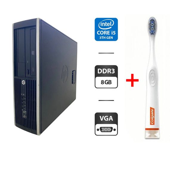 Комп'ютер HP Compaq 6300 Pro SFF / Intel Core i5-3470 (4 ядра по 3.2 - 3.6 GHz) / 8 GB DDR3 / 250 GB HDD / Intel HD Graphics 2000 / DVD-ROM б/в